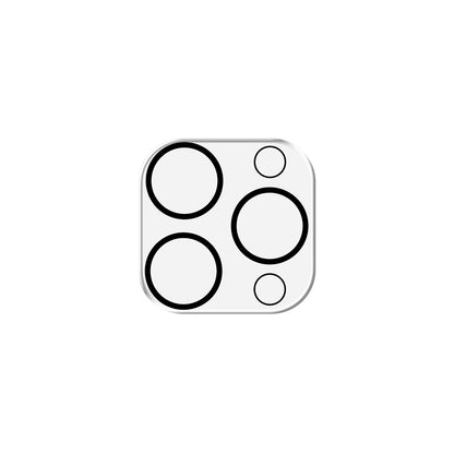 Zaštitna folija za stražnju kameru 3MK Pro Full Cover za Apple iPhone 16 Pro Max / 16 Pro, Kaljeno staklo, Crna
