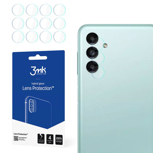 Zaštitna folija za stražnju kameru 3MK Protection za Samsung Galaxy A13 5G A136, fleksibilno staklo, set od 4 komada, prozirna