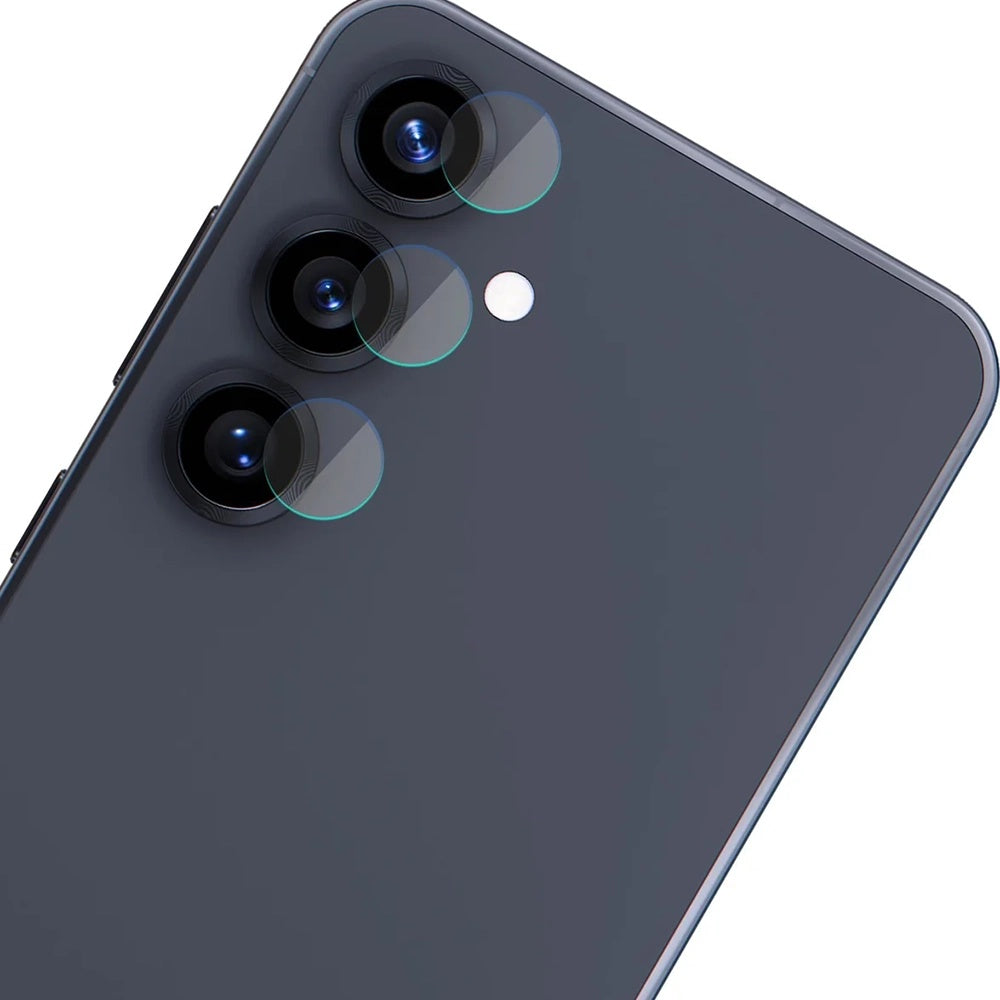 Zaštitna folija za stražnju kameru 3MK Protection za Samsung Galaxy S25 FE, Kaljeno staklo, Set od 4 komada, Prozirna