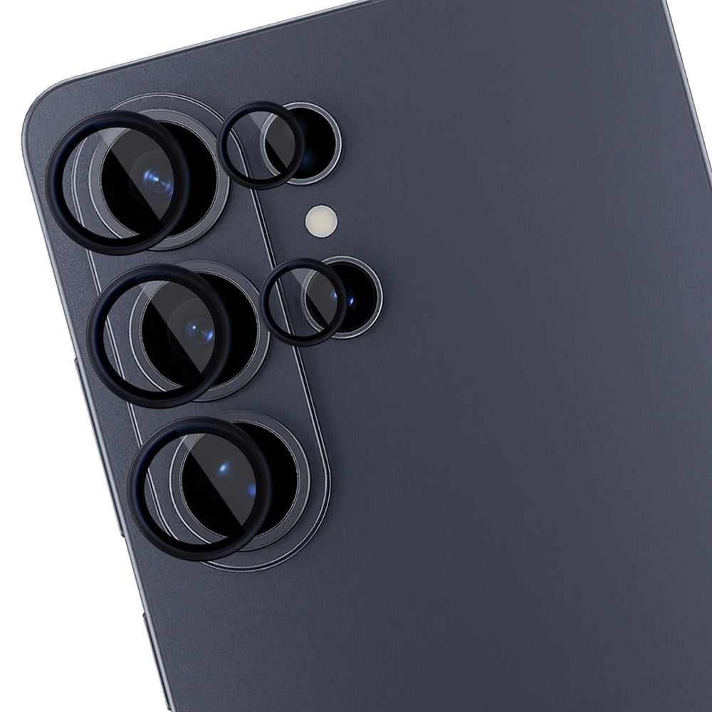 Folija za zaštitu stražnje kamere 3MK Protection za Samsung Galaxy S26 Ultra S948, Kaljeno staklo, Crna