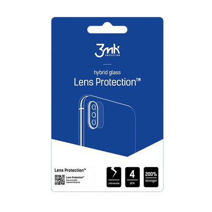 Zaštitna folija za stražnju kameru 3MK Protection za Xiaomi Redmi Note 15 Pro+ 5G, Fleksibilno staklo, Set od 4 komada, Prozirna