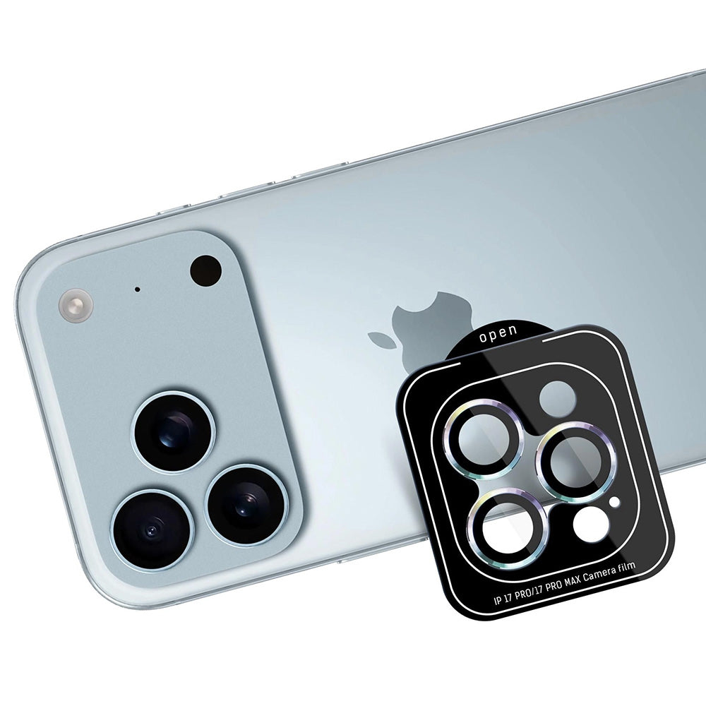 Zaštitna folija za stražnju kameru 3MK Protection Pro za Apple iPhone 17 Pro Max / 17 Pro, Kaljeno staklo, Višebojna