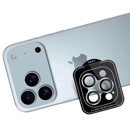 Zaštitna folija za stražnju kameru 3MK Protection Pro za Apple iPhone 17 Pro Max / 17 Pro, Kaljeno staklo, Višebojna