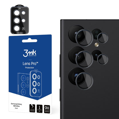 Zaštitna folija za stražnju kameru 3MK Protection Pro za Samsung Galaxy S24 Ultra S928, Kaljeno staklo, Prozirna
