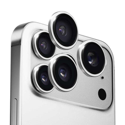 Zaštitna folija za stražnju kameru Anank AR za Apple iPhone 17 Pro Max / 17 Pro, Kaljeno staklo, Srebrna