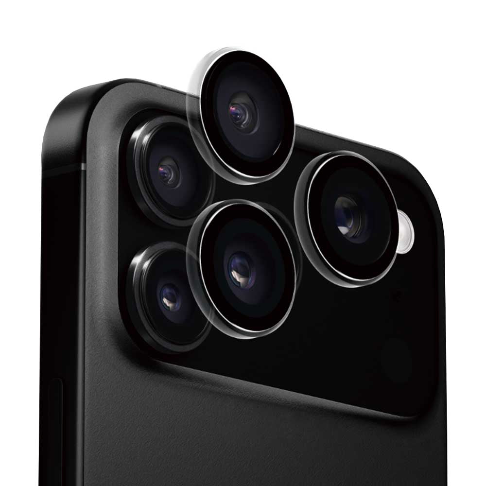 Zaštitna folija za stražnju kameru Anank AR za Apple iPhone 17 Pro Max / 17 Pro, Kaljeno staklo, Prozirno