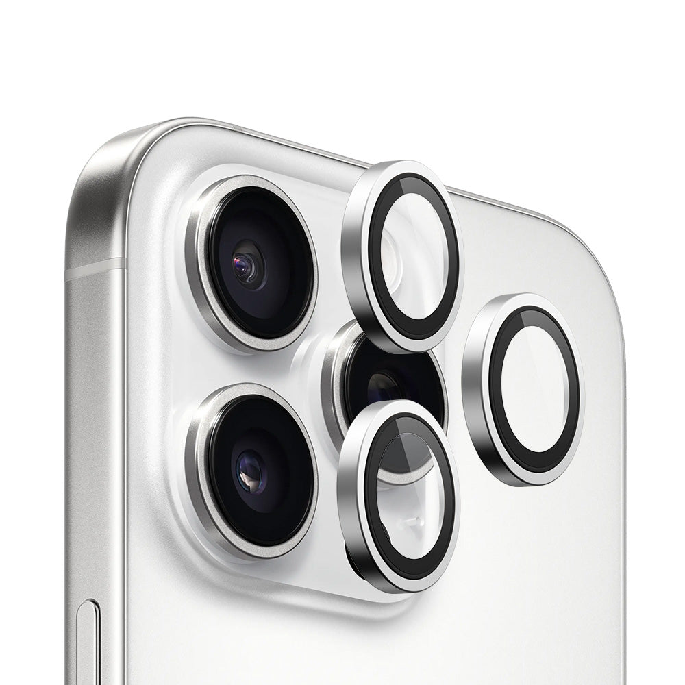 Zaštitna folija za stražnju kameru Blueo 99 Anti-Reflektivna HD za Apple iPhone 16 Pro Max / 16 Pro, Kaljeno staklo, Srebrna