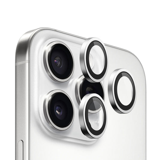 Zaštitna folija za stražnju kameru Blueo 99 Anti-Reflektivna HD za Apple iPhone 16 Pro Max / 16 Pro, Kaljeno staklo, Srebrna