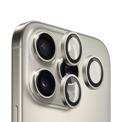 Zaštitna folija za stražnju kameru Blueo 99 Anti-Reflektivna HD za Apple iPhone 16 Pro Max / 16 Pro, Kaljeno staklo, Metalik siva