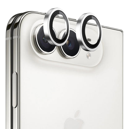 Blueo 99 HD zaštitna folija za stražnju kameru s antirefleksnim premazom za Apple iPhone Duo, kaljeno staklo, srebrna

