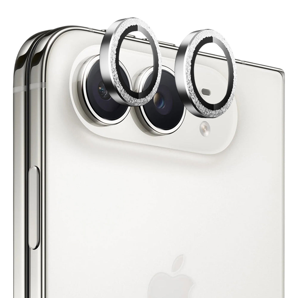 Blueo Diamond zaštitna folija za stražnju kameru za Apple iPhone Duo, kaljeno staklo, srebrna
