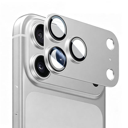 Blueo Integrated Metal zaštitna folija za stražnju kameru za Apple iPhone 18 Pro Max, kaljeno staklo, srebrna
