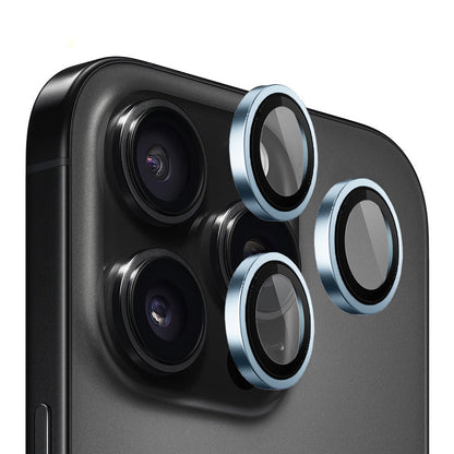Zaštitna folija za stražnju kameru Blueo Metal Frame za Apple iPhone 13 Pro Max / 13 Pro, Kaljeno staklo, Plava