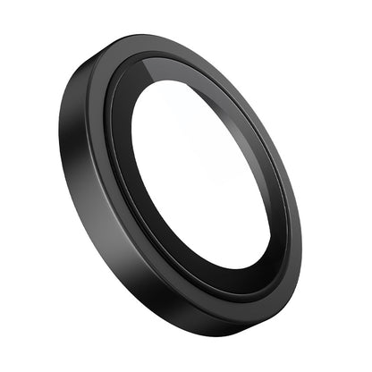 Zaštitna folija za stražnju kameru Blueo Metal Frame za Apple iPhone 16 Pro Max / 16 Pro, Kaljeno staklo, Crna