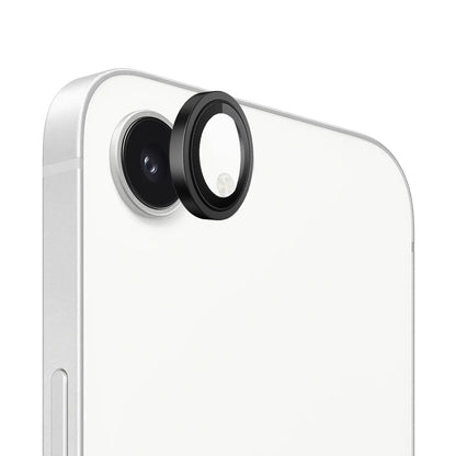 Zaštitna folija za stražnju kameru Blueo Metal Frame za Apple iPhone 17e / 16e, Kaljeno staklo, Crna