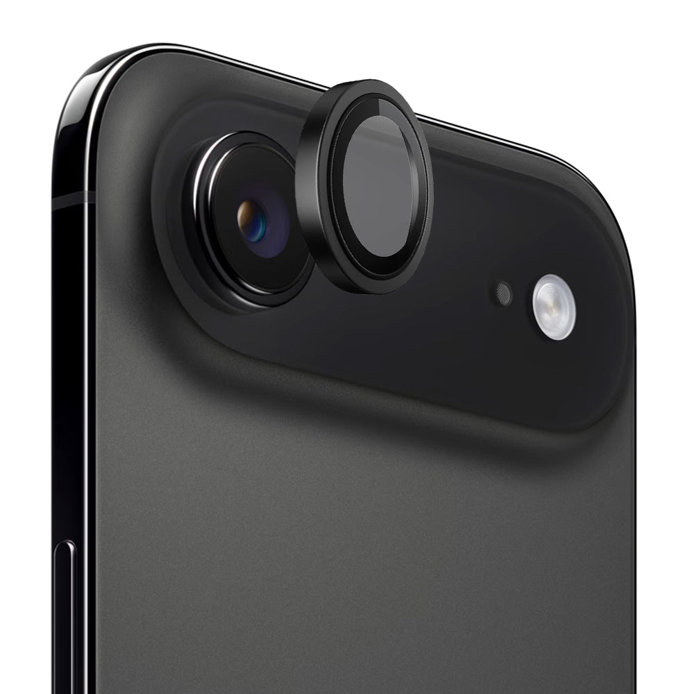 Zaštitna folija za stražnju kameru Blueo Metal Frame za Apple iPhone 17 Air, Kaljeno staklo, Crna