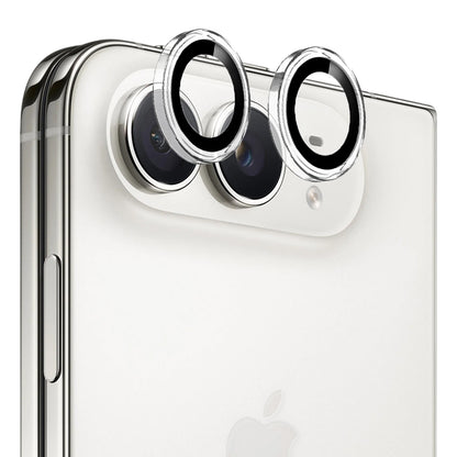 Blueo zaštitna folija za stražnju kameru s metalnim okvirom za Apple iPhone Duo, kaljeno staklo, prozirna