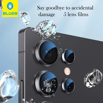Folija za zaštitu stražnje kamere Blueo za Samsung Galaxy S26 Plus S947 / S26, Kaljeno staklo, Crna