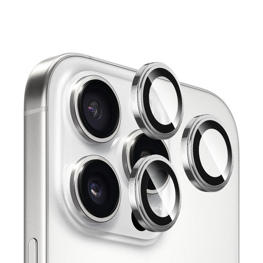 Zaštitna folija za stražnju kameru Blueo Sapphire Crystal za Apple iPhone 14 Pro Max / 14 Pro, kaljeno staklo, srebrna