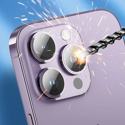 Zaštitna folija za stražnju kameru Blueo Sapphire Crystal za Apple iPhone 14 Pro Max / 14 Pro, Kaljeno staklo, Višebojno