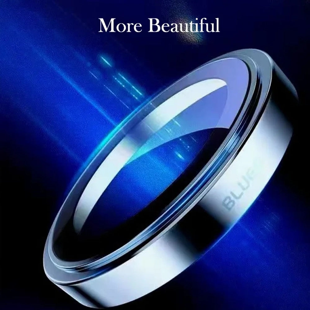 Zaštitna folija za stražnju kameru Blueo Sapphire Crystal za Apple iPhone 14 Pro Max / 14 Pro, kaljeno staklo, crna
