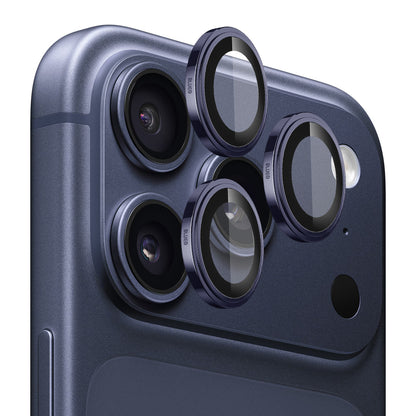 Zaštitna folija za stražnju kameru Blueo Sapphire Crystal za Apple iPhone 17 Pro Max / 17 Pro, Kaljeno staklo, Plava