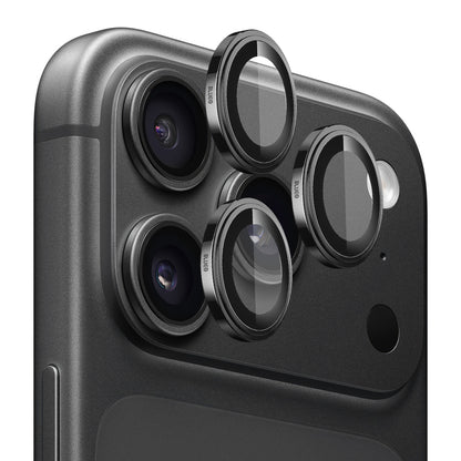 Zaštitno staklo za stražnju kameru Blueo Sapphire Crystal za Apple iPhone 18 Pro / 18 Pro Max, kaljeno staklo, crno