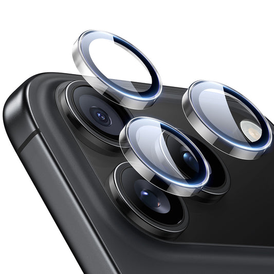Zaštitna folija za stražnju kameru ESR Armorite za Apple iPhone 17 Pro Max / 17 Pro / 16 Pro Max / 16 Pro, Kaljeno staklo, Prozirna
