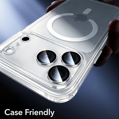 Zaštitna folija za stražnju kameru ESR Armorite za Apple iPhone 18 Pro / 18 Pro max, Kaljeno staklo, Srebrna
