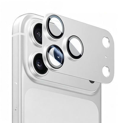 Zaštitna folija za stražnju kameru Lito Crown Halo AR + AF za Apple iPhone 18 Pro, kaljeno staklo, srebrna