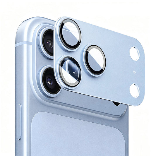 Zaštitna folija za stražnju kameru Lito Crown Halo AR + AF za Apple iPhone 18 Pro, Kaljeno staklo, Plava