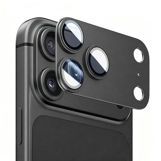 Zaštitna folija za stražnju kameru Lito Crown Halo AR + AF za Apple iPhone 18 Pro, kaljeno staklo, crna