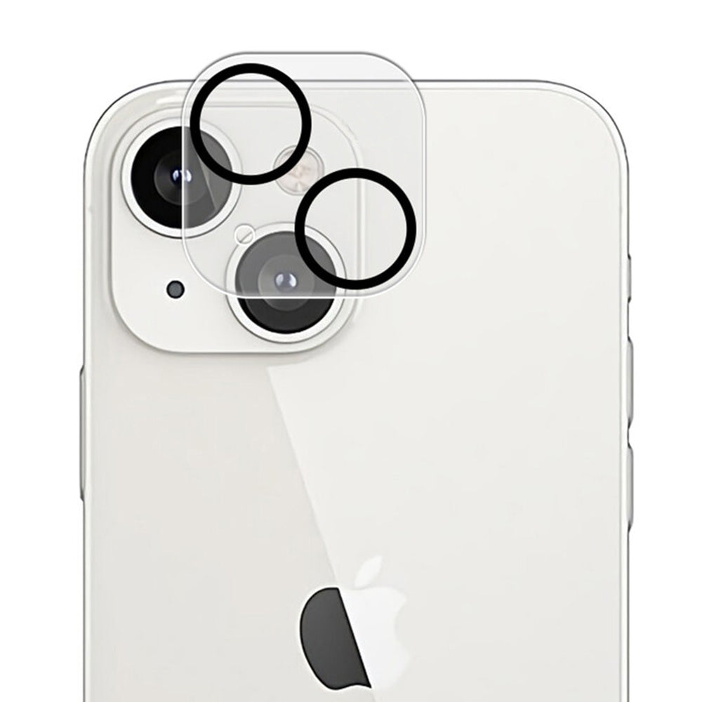 Zaštitna folija za stražnju kameru Lito S+ za Apple iPhone 14 Plus / 14, Kaljeno staklo, Crna