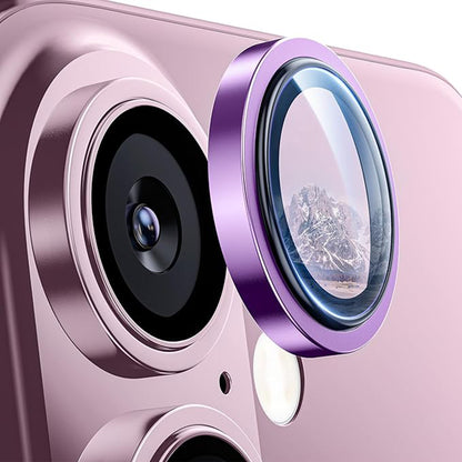 Zaštitna folija za stražnju kameru Lito S+ za Apple iPhone 16 Plus / 16, Kaljeno staklo, Roza