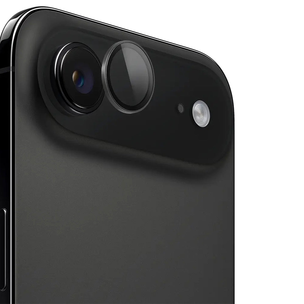 Zaštitna folija za stražnju kameru Lito S+ za Apple iPhone 17 Air, Kaljeno staklo, Crna