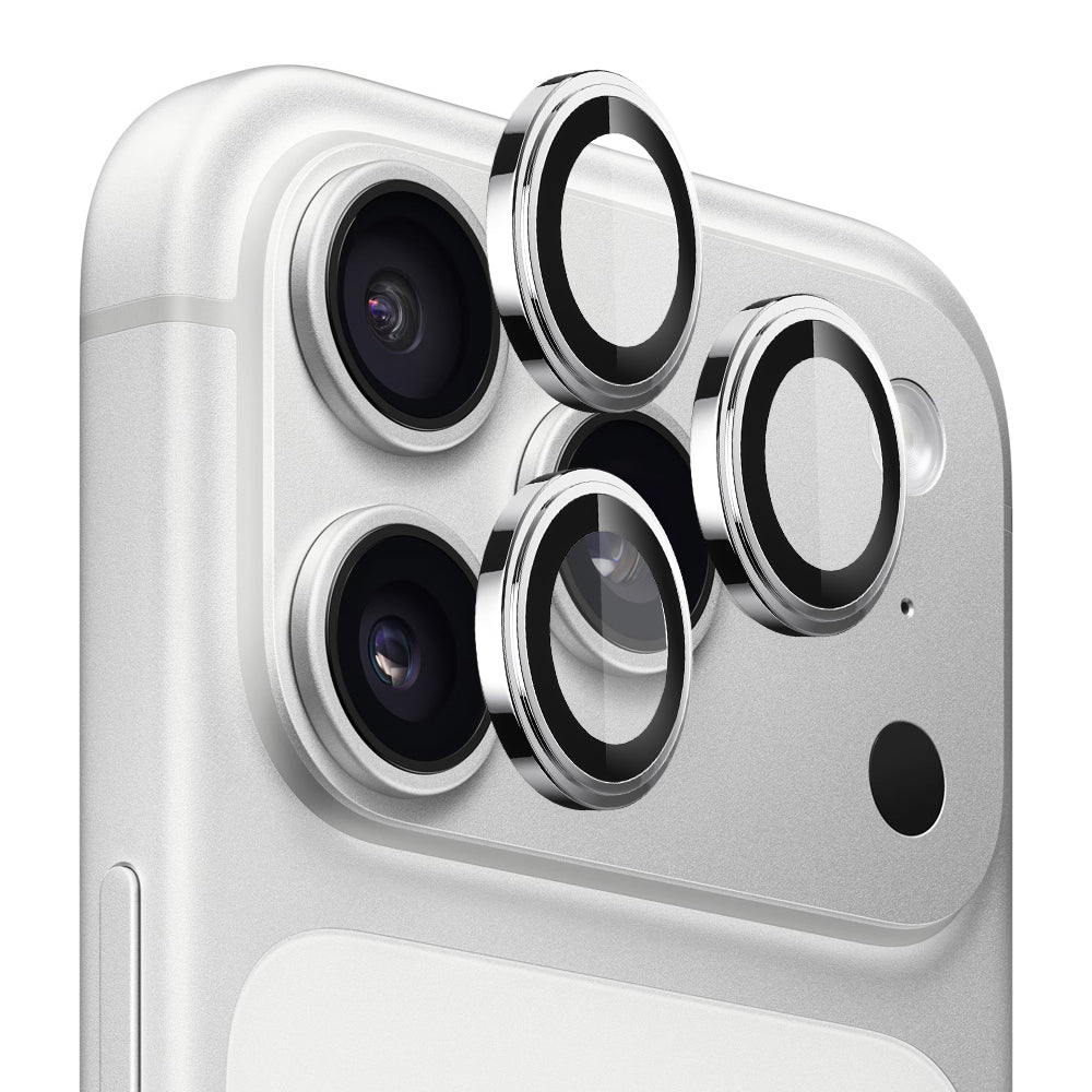 Zaštitna folija za stražnju kameru Lito S+ za Apple iPhone 18 Pro / 18 Pro Max, Kaljeno staklo, Srebrna