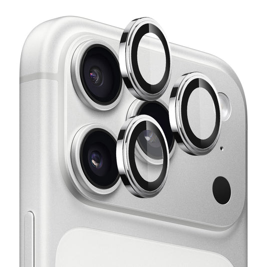 Zaštitna folija za stražnju kameru Lito S+ za Apple iPhone 18 Pro / 18 Pro Max, Kaljeno staklo, Srebrna