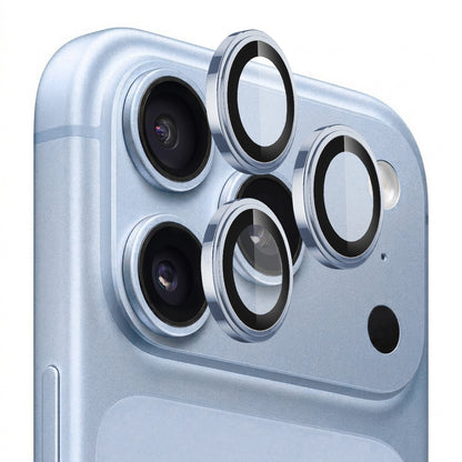 Zaštitna folija za stražnju kameru Lito S+ za Apple iPhone 18 Pro / 18 Pro Max, Kaljeno staklo, Plava