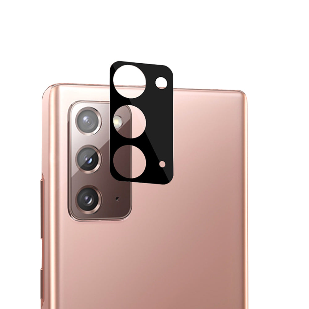 Zaštitna folija za stražnju kameru Lito S+ za Samsung Galaxy Note 20 5G N981 / Note 20 N980, Kaljeno staklo, Crna