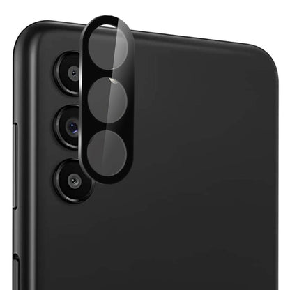 Zaštitna folija za stražnju kameru Lito S+ za Samsung Galaxy S24+ S926, Kaljeno staklo, Crna