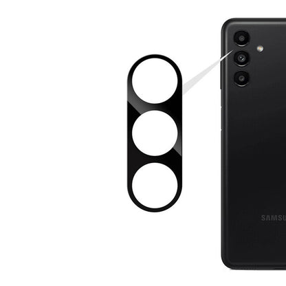 Zaštitna folija za stražnju kameru Lito S+ za Samsung Galaxy S24+ S926, Kaljeno staklo, Crna