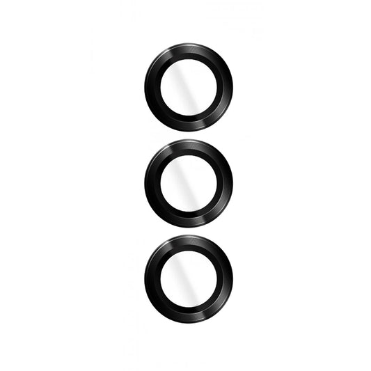 Zaštitna folija za stražnju kameru Lito S+ za Samsung Galaxy S26 Plus / S26, Kaljeno staklo, Crna