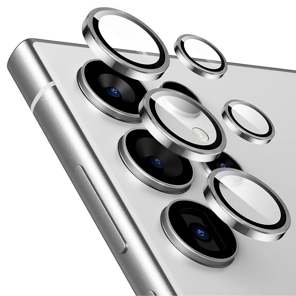 Zaštitna folija za stražnju kameru Lito S+ za Samsung Galaxy S26 Ultra S948, Kaljeno staklo, Srebrna