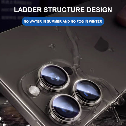 Zaštitna folija za stražnju kameru Lito Titanium AR za Apple iPhone 18 Pro / 18 Pro Max, Kaljeno staklo, Srebrna