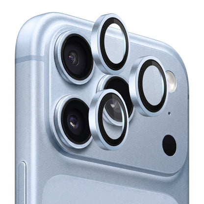 Zaštitna folija za stražnju kameru Lito Titanium AR za Apple iPhone 18 Pro / 18 Pro Max, Kaljeno staklo, Plava