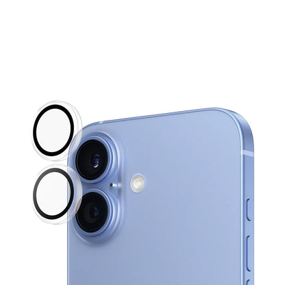 Zaštitna folija za stražnju kameru PanzerGlass Hoops za Apple iPhone 16 Plus / 16, Kaljeno staklo, Prozirno