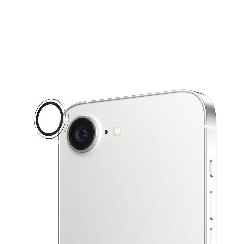 Zaštitna folija za stražnju kameru PanzerGlass Hoops za Apple iPhone 16e, Kaljeno staklo, Prozirno
