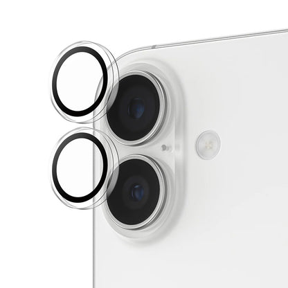 Zaštitna folija za stražnju kameru PanzerGlass Hoops za Apple iPhone 17 / 16 Plus / 16, Kaljeno staklo, Prozirno