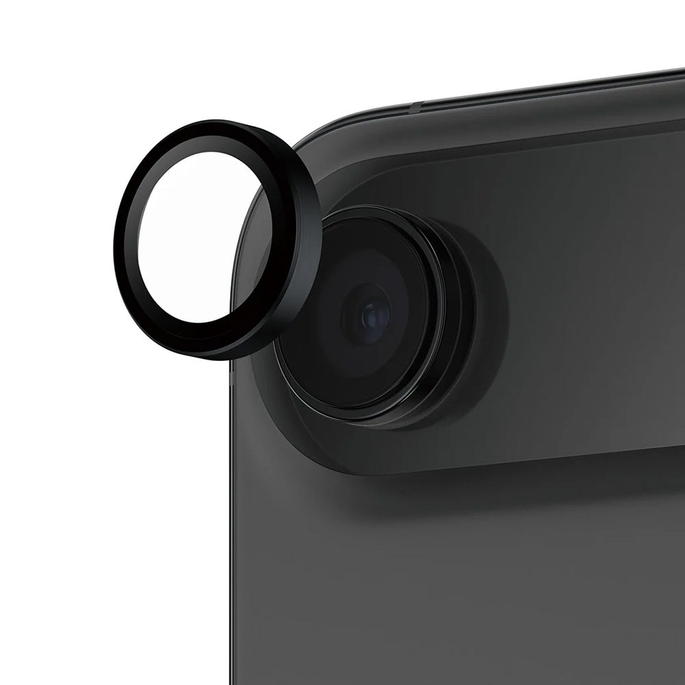 Zaštitna folija za stražnju kameru PanzerGlass Hoops za Apple iPhone 17 Air, Kaljeno staklo, Crna