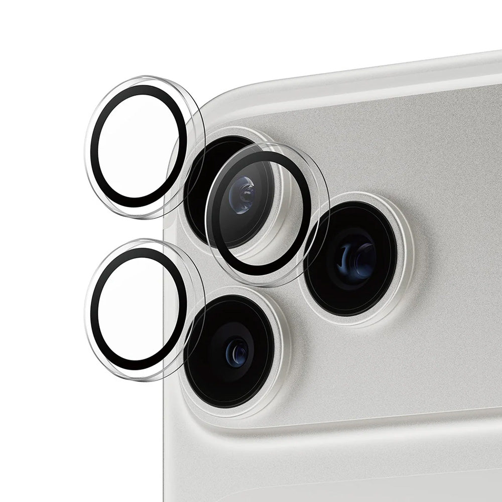 Zaštitna folija za stražnju kameru PanzerGlass Hoops za Apple iPhone 17 Pro, Kaljeno staklo, Prozirno